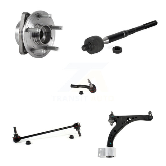 Bearing Lower Arm Tie Rod & Link Front Right Kit (5Pc) For Chevrolet Cruze Volt