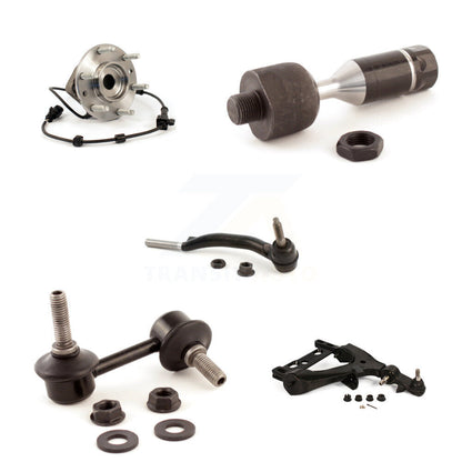 Bearing Lower Control Arm Tie Rod & Link Front Right Kit (5Pc) For GMC Chevrolet