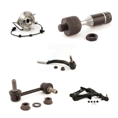 Bearing Lower Control Arm Tie Rod & Link Front Right Kit (5Pc) For GMC Chevrolet