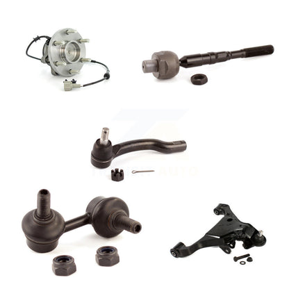 Bearing Lower Control Arm Tie Rod Link Front Right Kit (5Pc) For Nissan Frontier