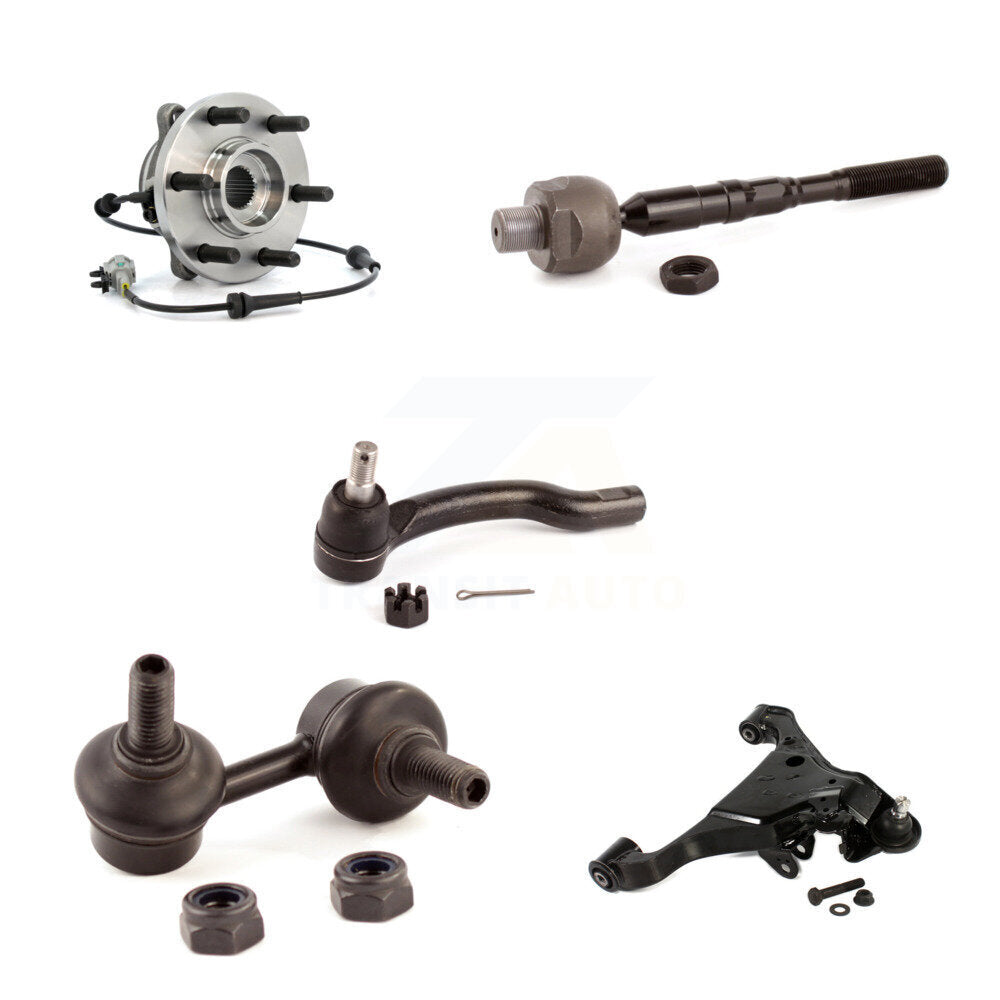 Bearing Lower Control Arm Tie Rod Link Front Right Kit (5Pc) For Nissan Frontier