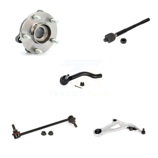 Bearing Lower Arm Tie Rod Link Front Right Kit (5Pc) For Nissan Pathfinder QX60