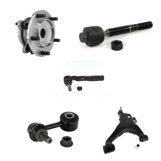 Bearing Lower Control Arm Tie Rod & Link Front Right Kit (5Pc) For Toyota Tundra