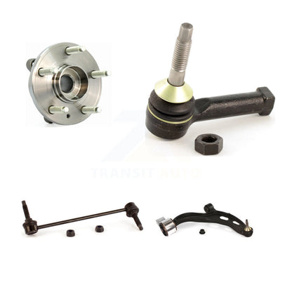 Bearing Lower Control Arm Outer Tie Rod & Link Front Right Kit For Ford Flex MKT