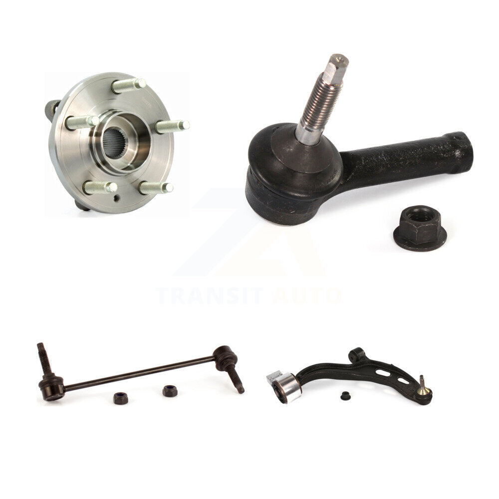 Bearing Lower Arm Outer Tie Rod & Link Front Right Kit For Ford Flex Lincoln MKT