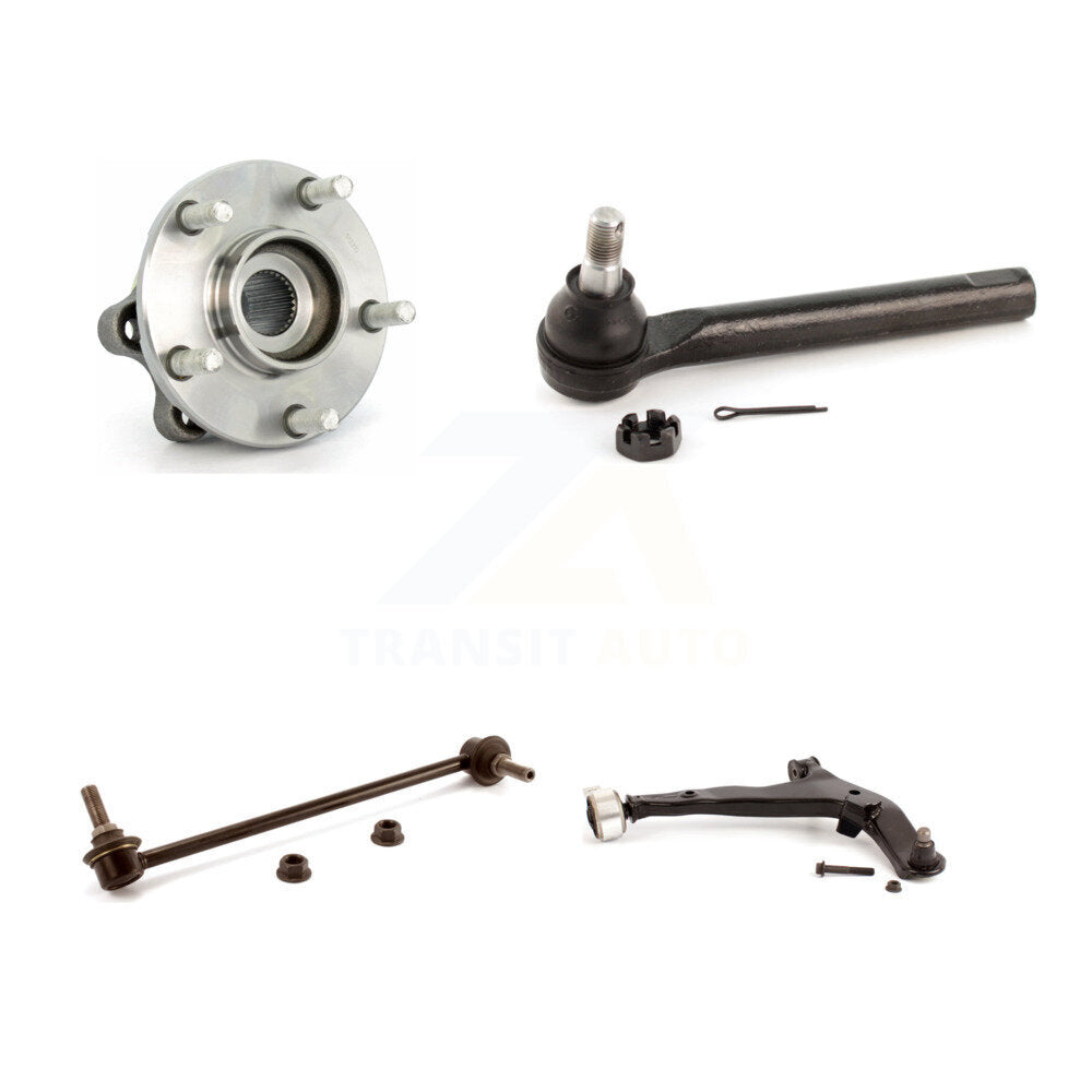 Bearing Lower Arm Outer Tie Rod Link Front Right Kit For 2003-2004 Nissan Murano
