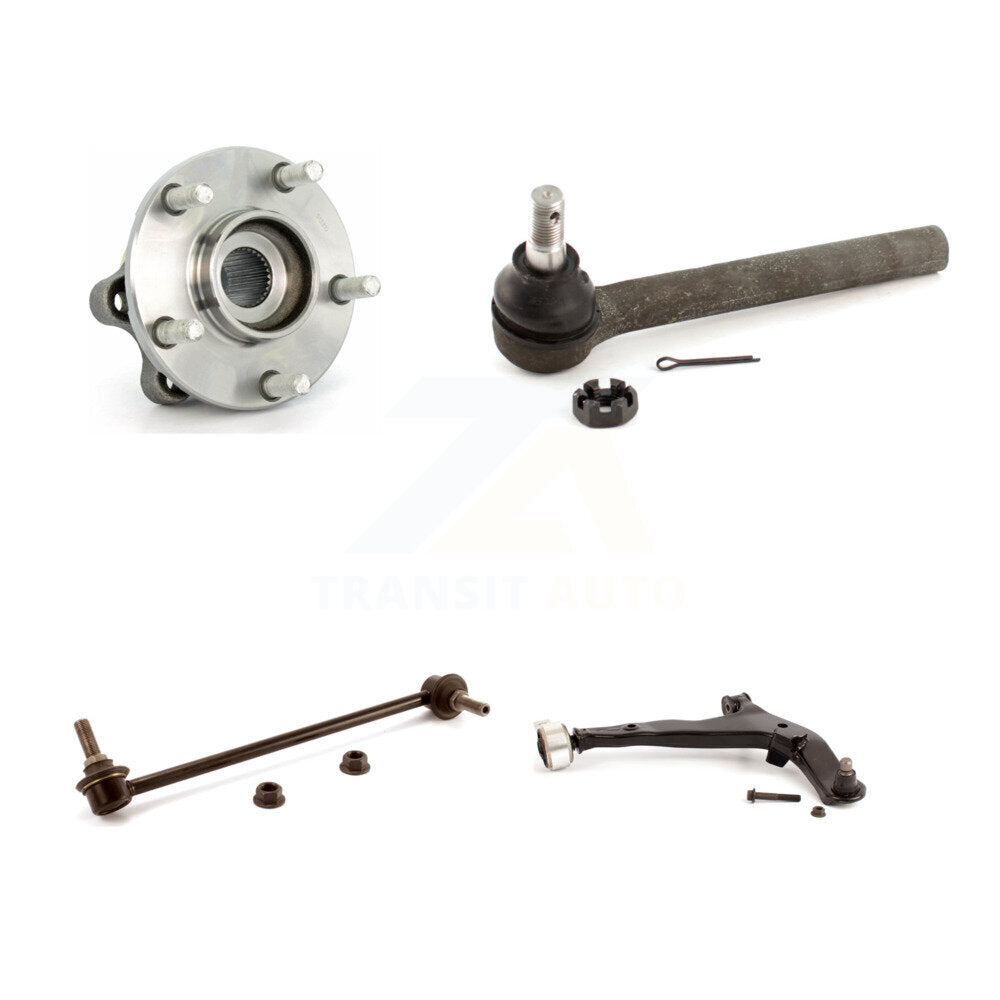 Bearing Lower Arm Outer Tie Rod Link Front Right Kit For 2005-2007 Nissan Murano