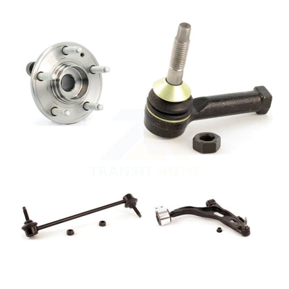 Hub Bearing Lower Control Arm Outer Tie Rod & Link Front Right Kit For Ford Five