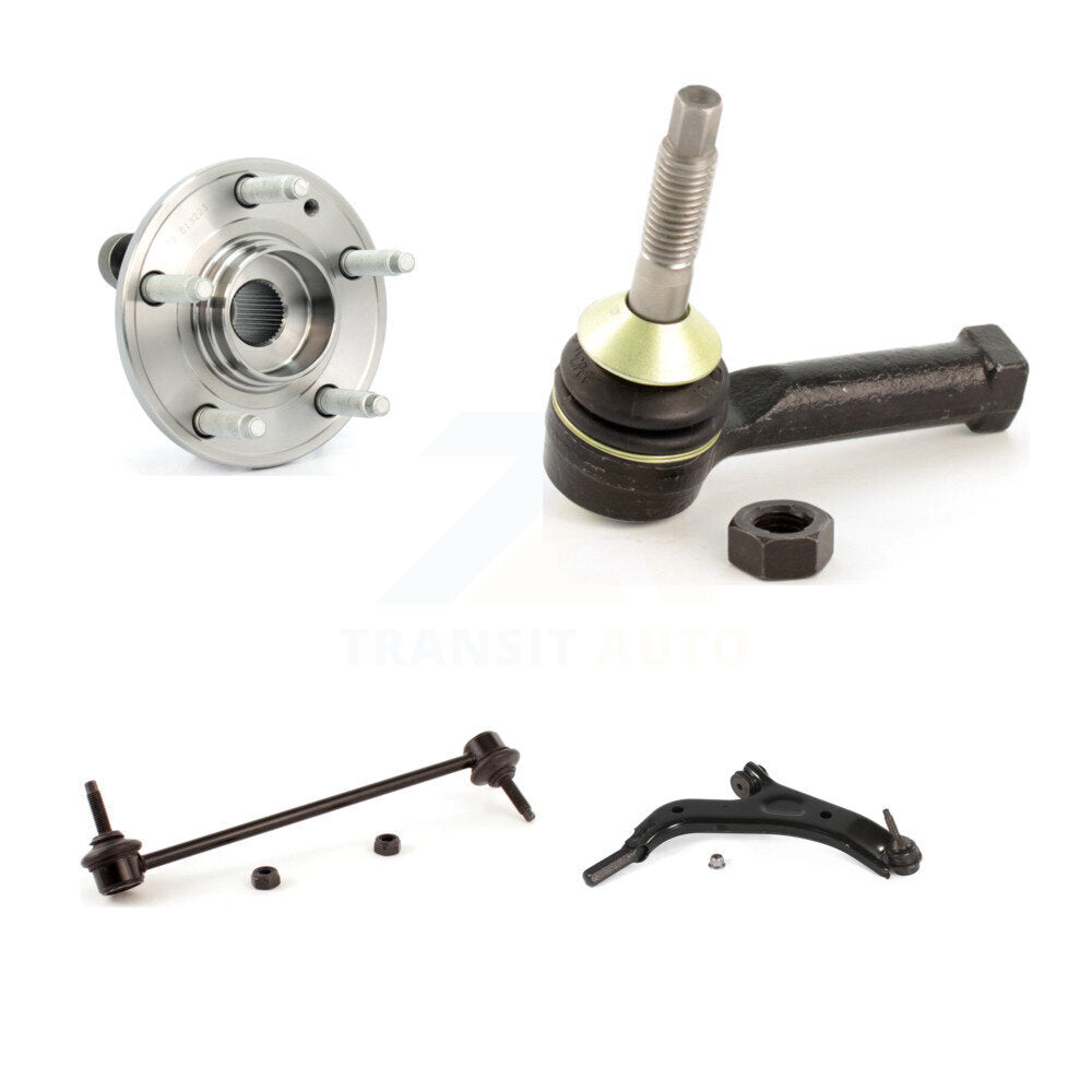 Bearing Lower Control Arm Outer Tie Rod & Link Front Right Kit For Ford Taurus X