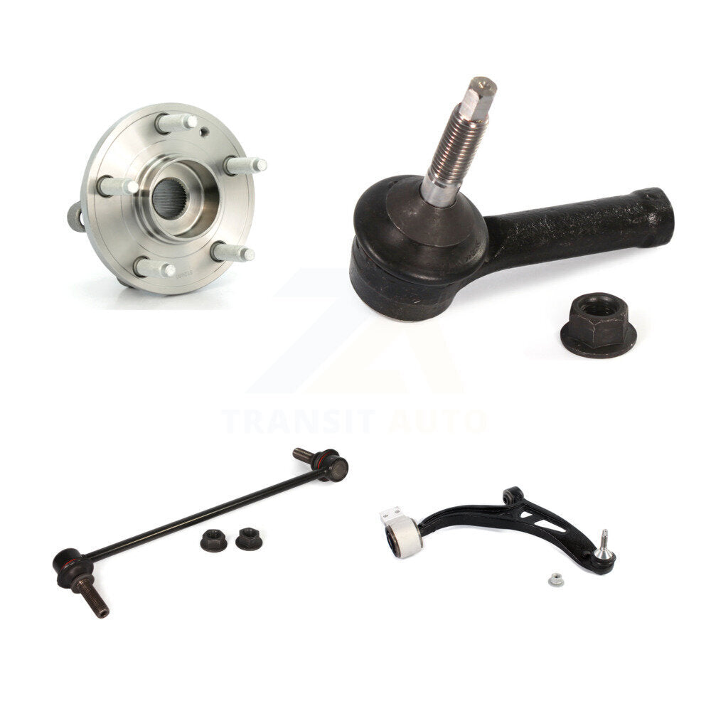 Bearing Lower Arm Outer Tie Rod & Link Front Right Kit For Ford Explorer Police