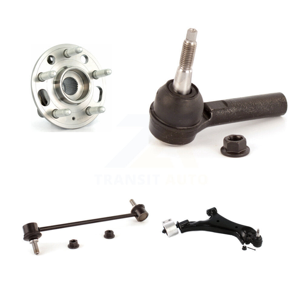 Bearing Lower Arm Outer Tie Rod & Link Front Right Kit For Chevrolet Equinox GMC