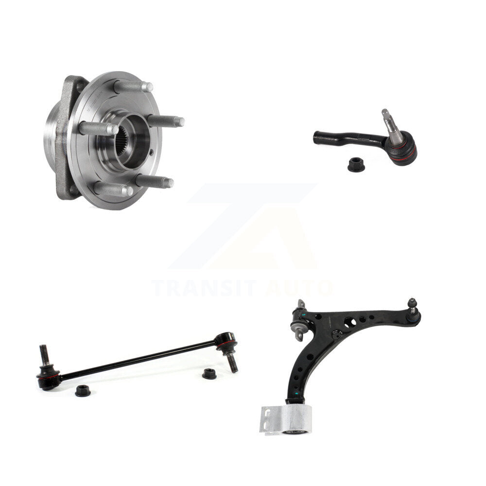 Bearing Lower Arm Outer Tie Rod & Link Front Right Kit For Chevrolet Cruze Volt