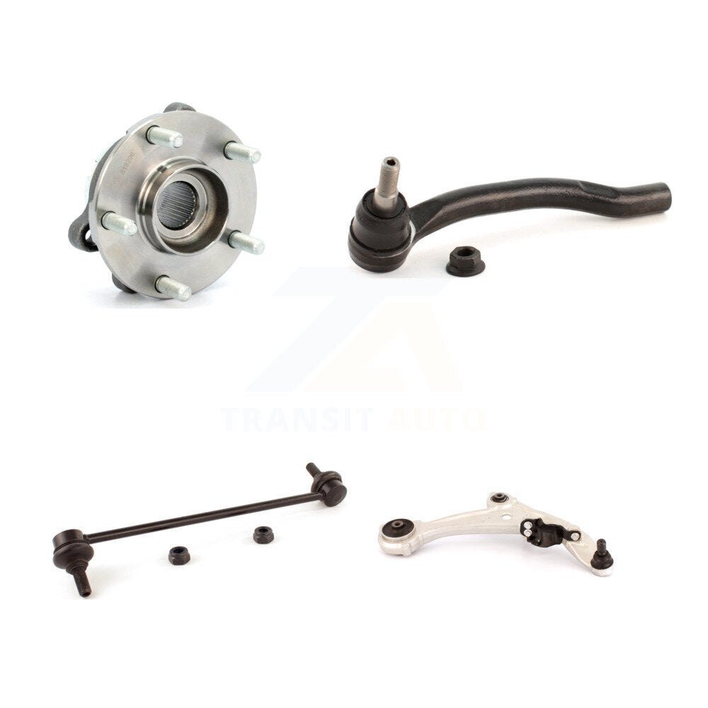 Bearing Lower Control Arm Outer Tie Rod & Link Front Right Kit For Nissan Altima