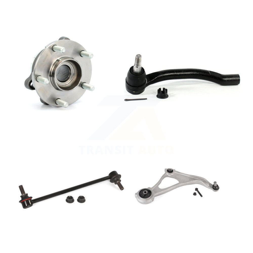 Bearing Lower Arm Outer Tie Rod & Link Front Right Kit For Nissan Altima Maxima