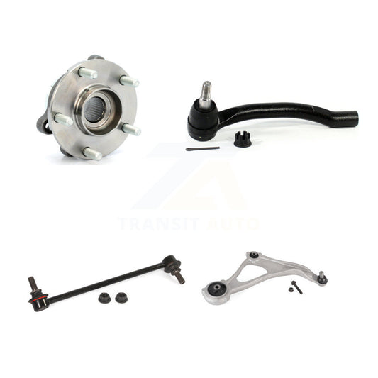 Bearing Lower Arm Outer Tie Rod & Link Front Right Kit For Nissan Altima Maxima