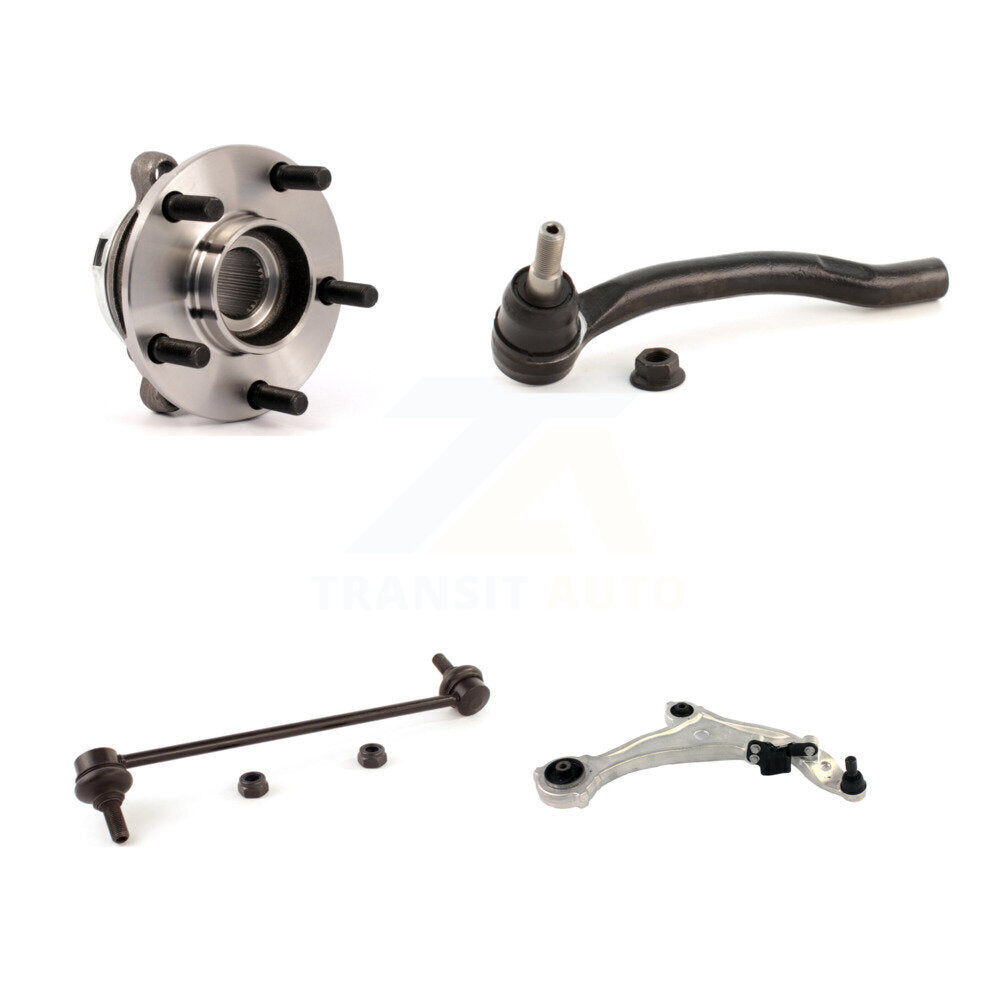 Bearing Lower Control Arm Outer Tie Rod & Link Front Right Kit For Nissan Murano