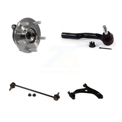 Bearing Lower Control Arm Outer Tie Rod & Link Front Right Kit For Mazda 3 Sport