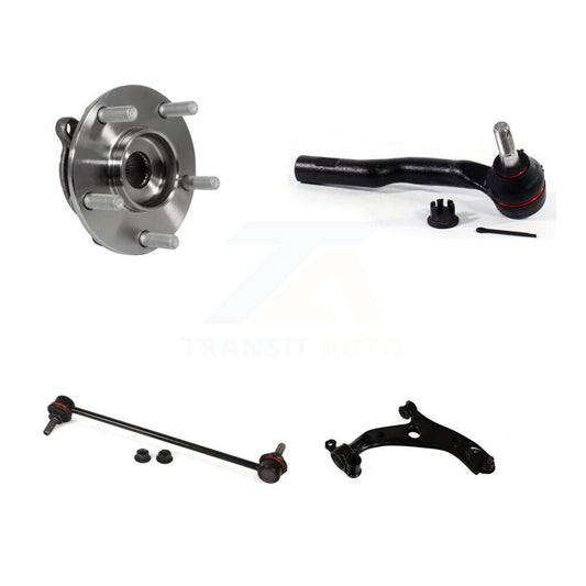 Bearing Lower Control Arm Outer Tie Rod & Link Front Right Kit For Mazda 3 Sport