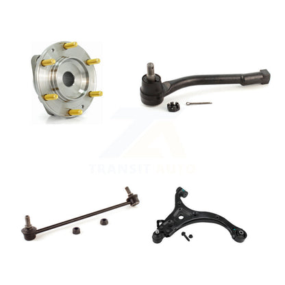 Hub Bearing Lower Control Arm Outer Tie Rod Link Front Right Kit For Kia Sedona
