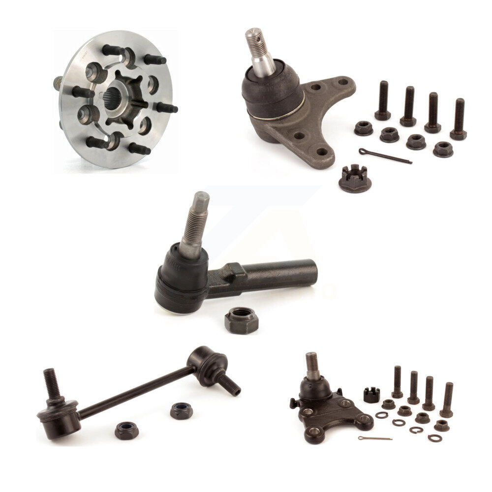 Bearing Upper Lower Ball Joint Outer Tie Rod Link Front Left Kit For GMC Canyon