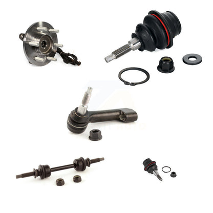 Bearing Upper Lower Ball Joint Outer Tie Rod Link Front Left Kit For Ford F-150