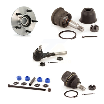 Bearing Upper Lower Ball Joint Outer Tie Rod Link Front Left Kit For Ford F-150
