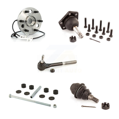 Hub Bearing Upper Lower Ball Joint Outer Tie Rod End Sway Bar Link Front Kit For