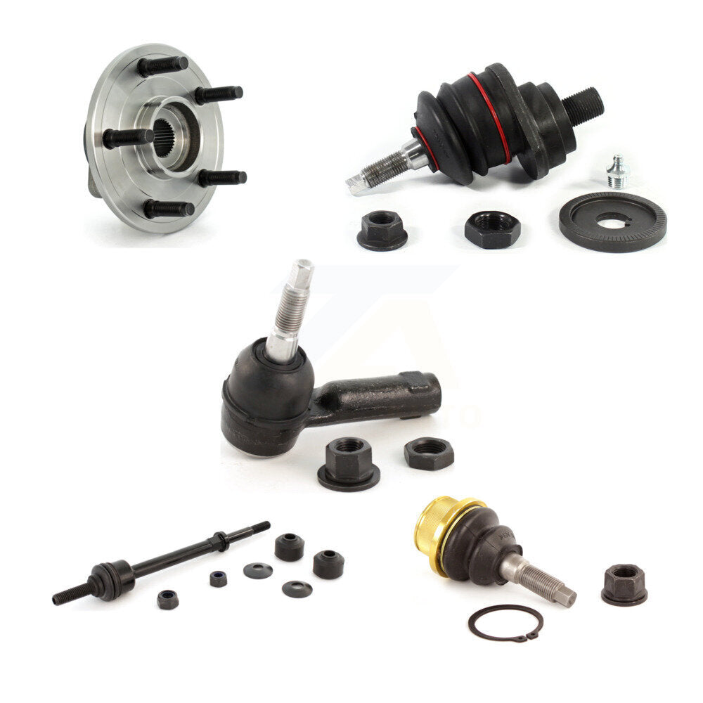 Bearing Upper Lower Ball Joint Outer Tie Rod & Link Front Kit For Dodge Ram 1500