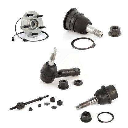Bearing Upper Lower Ball Joint Outer Tie Rod Link Front Kit (5Pc) For Dodge Ram