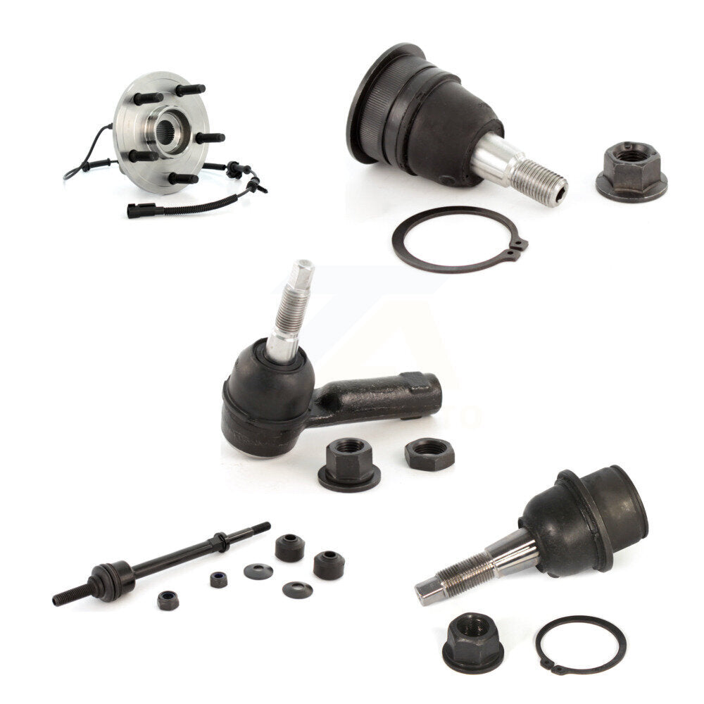 Bearing Upper Lower Ball Joint Outer Tie Rod & Link Front Kit For Dodge Ram 1500