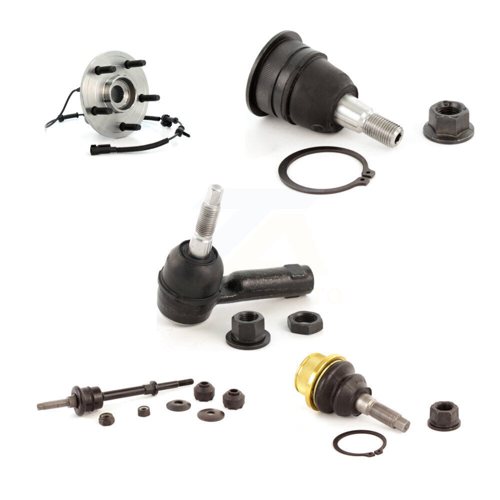 Bearing Upper Lower Ball Joint Outer Tie Rod & Link Front Kit For Dodge Ram 1500