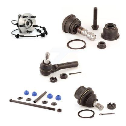 Bearing Upper Lower Ball Joint Outer Tie Rod Link Front Kit (5Pc) For Ford Mazda