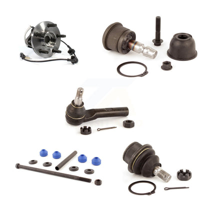 Bearing Upper Lower Ball Joint Outer Tie Rod Link Front Kit For Mazda B4000 4WD
