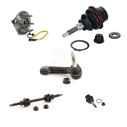 Bearing Upper Lower Ball Joint Outer Tie Rod Link Front Right Kit For Ford F-150