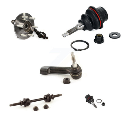 Bearing Upper Lower Ball Joint Outer Tie Rod Link Front Right Kit For Ford F-150