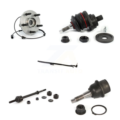 Bearing Upper Lower Ball Joint Outer Tie Rod & Link Front Right Kit For Ram 1500