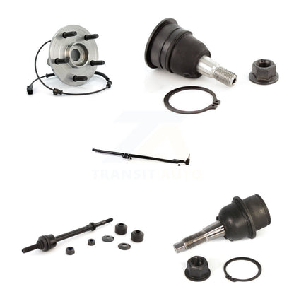 Bearing Upper Lower Ball Joint Outer Tie Rod & Link Front Right Kit For Ram 1500