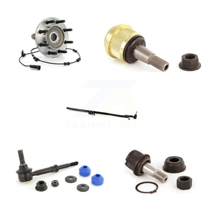 Bearing Upper Lower Ball Joint Outer Tie Rod & Sway Bar Link Front Right Kit For