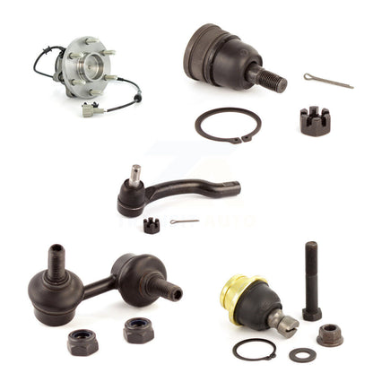 Bearing Upper Lower Ball Joint Outer Tie Rod Link Front Right Kit (5Pc) For RWD