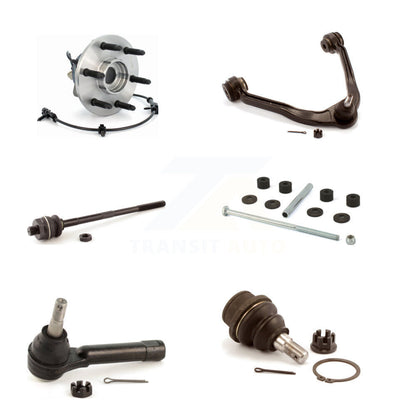 Bearing Upper Control Arm Lower Ball Joint Tie Rod Link Front Kit (6Pc) For GMC