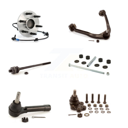 Bearing Upper Arm Lower Ball Joint Tie Rod & Link Front Kit (6Pc) For Chevrolet