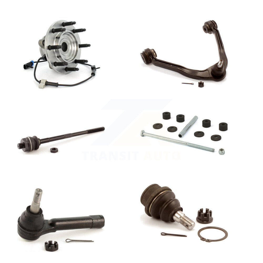 Bearing Upper Control Arm Lower Ball Joint Tie Rod Link Front Kit (6Pc) For 1500