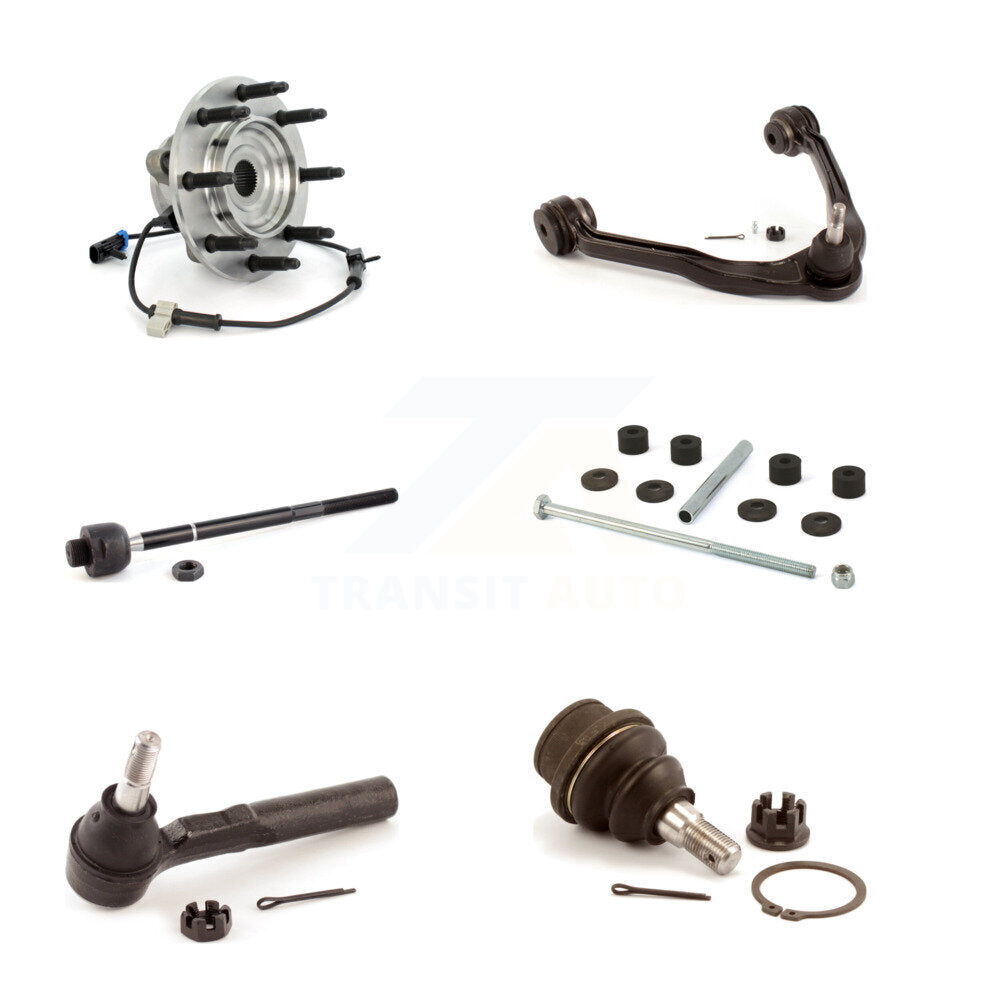 Bearing Upper Control Arm Lower Ball Joint Tie Rod Link Front Kit (6Pc) For 1500