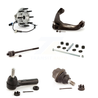 Bearing Upper Control Arm Lower Ball Joint Tie Rod Link Front Kit (6Pc) For GMC