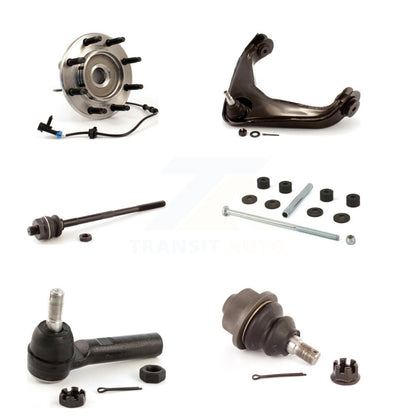 Bearing Upper Control Arm Lower Ball Joint Tie Rod Link Front Kit (6Pc) For GMC
