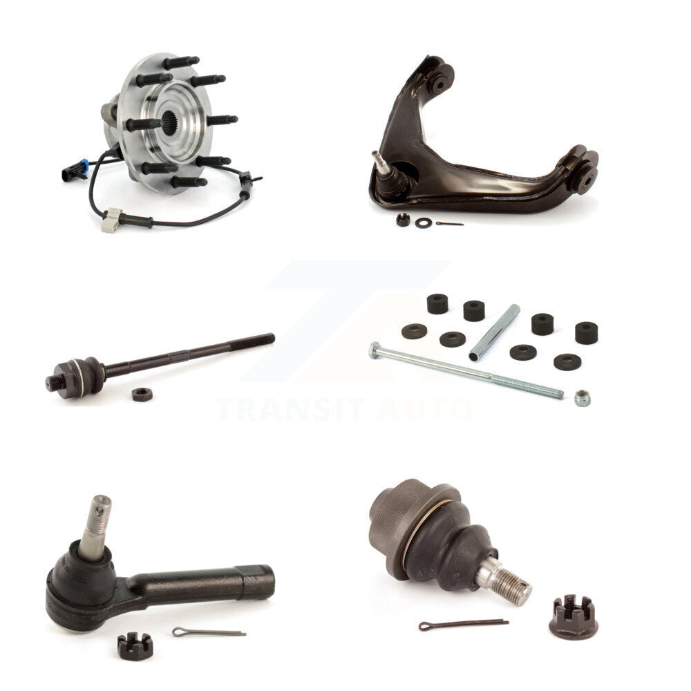 Bearing Upper Control Arm Lower Ball Joint Tie Rod Link Front Kit (6Pc) For 2500