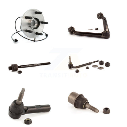 Hub Bearing Upper Arm Lower Ball Joint Tie Rod Link Front Kit (6Pc) For Chrysler
