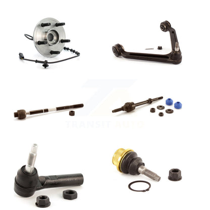 Hub Bearing Upper Arm Lower Ball Joint Tie Rod Link Front Kit For Dodge Ram 1500