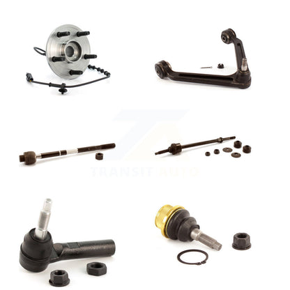 Hub Bearing Upper Arm Lower Ball Joint Tie Rod Link Front Kit For Dodge Ram 1500