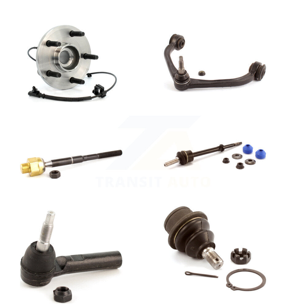 Bearing Upper Arm Lower Ball Joint Tie Rod Link Front Kit (6Pc) For Dakota Dodge